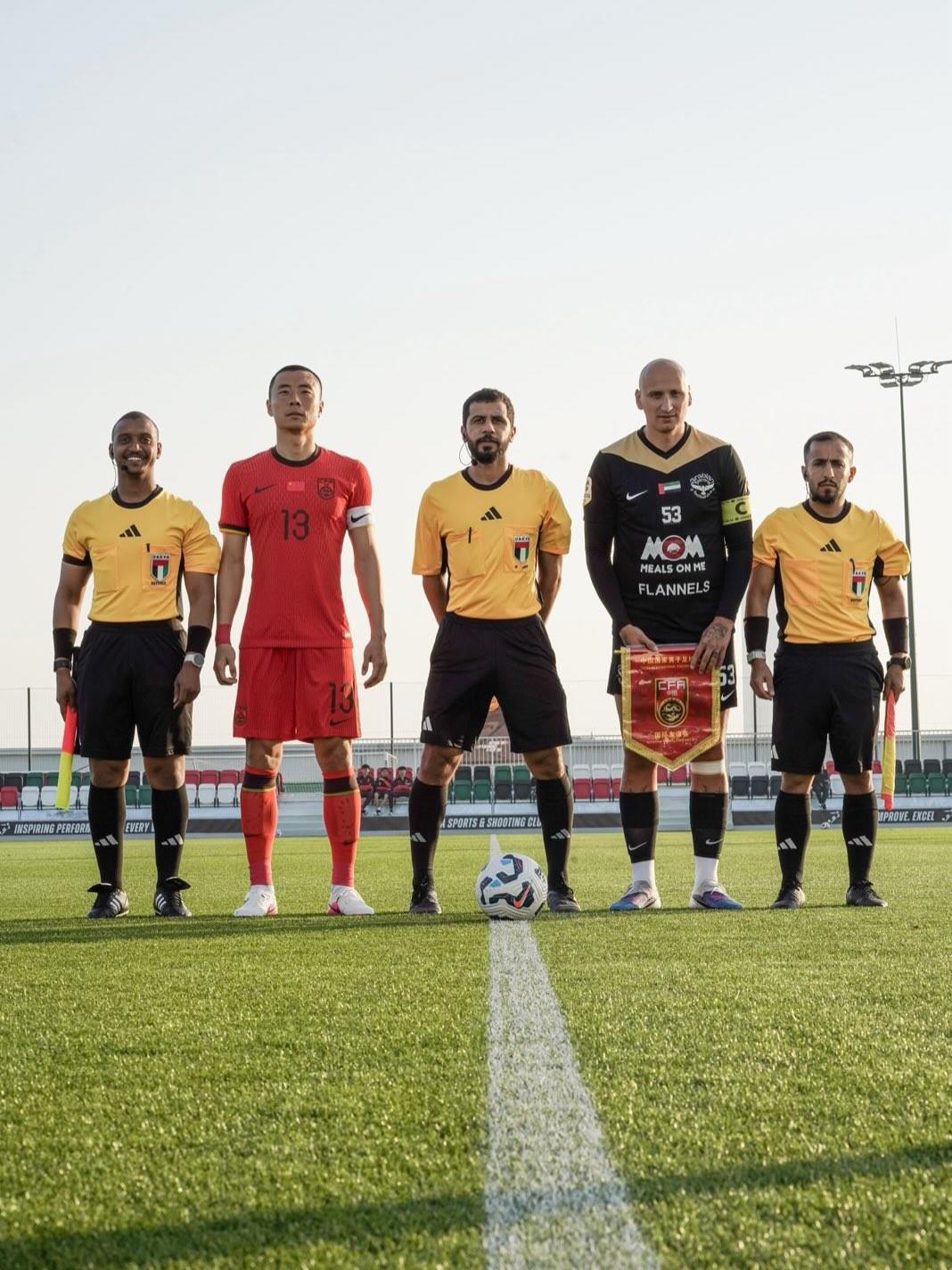 2026世界杯投注-热身赛：国足2-0阿联酋第三级别球队猎鹰，张玉宁、林良铭破门